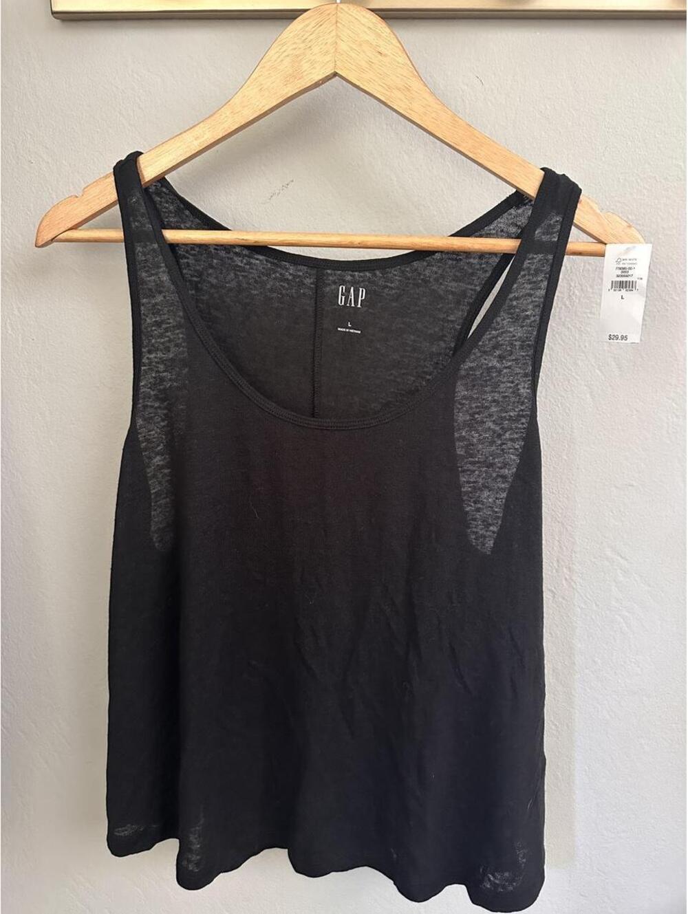 Gap Women's Black Vests-tanks-cami